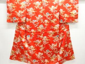 アンティーク　花車模様長襦袢